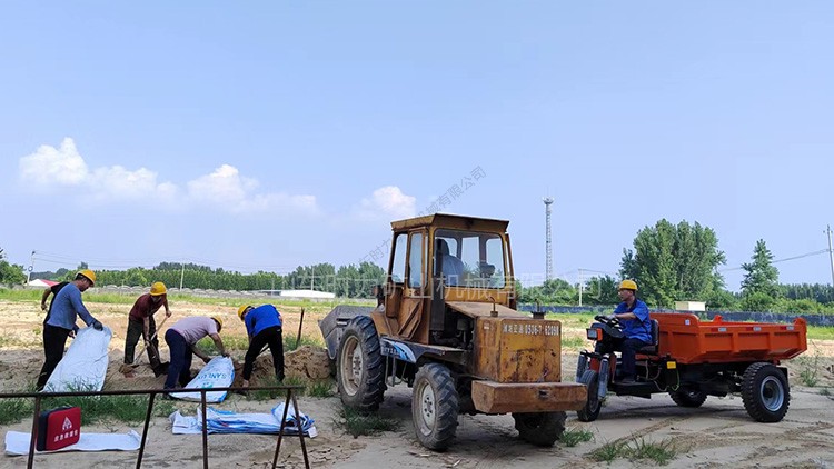 以演筑防，以练备战——山东时力公司开展防汛应急演练活动