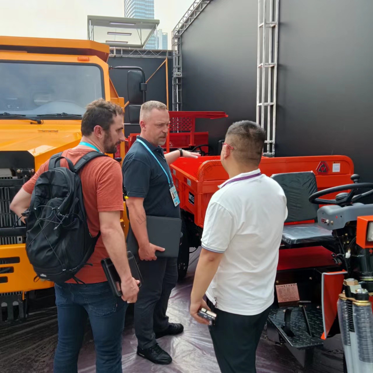 时力矿山在广交会