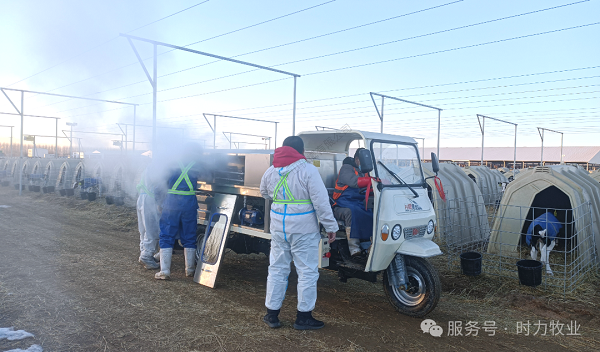 降低犊牛腹泻率！时力车载洗盆机，守护奶盆卫生安全